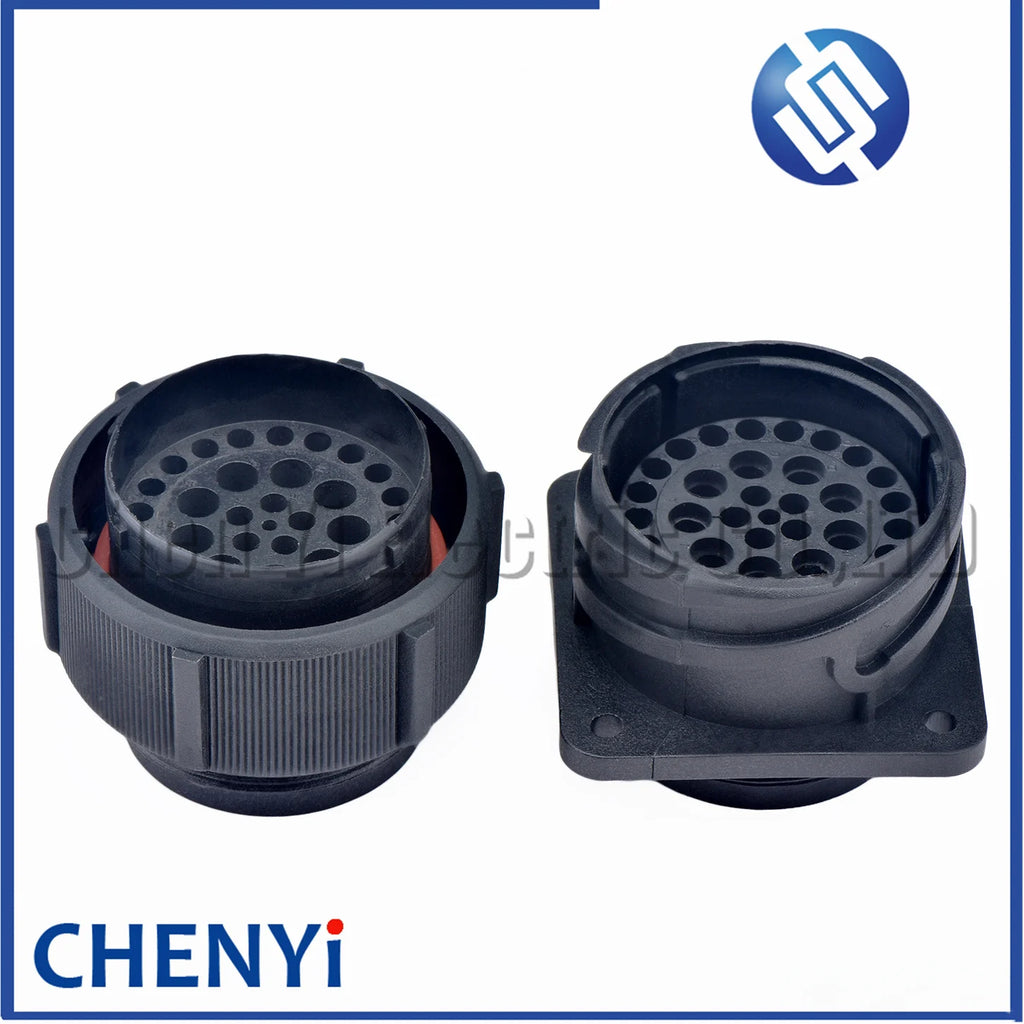 35 Pin Automotive waterproof connector Truck engine frame chassis harness plug 7811230 7812226 For Delong F3000 M3000 X3000 J6