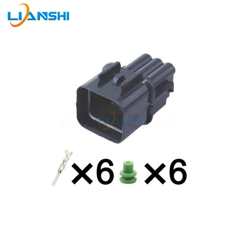 PK505-06027 is suitable for modern headlamp motor regulating lamp 6p wire harness plug with terminal DJ7067Y-2.2-11/21