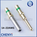 50/100 Pcs Female male Pin 0460-215-1631 0462-209-1631 Gold Plated Stainless Steel Crimp Solid Terminals For Deutsch DT Series