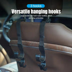 2Pcs Car Back Seat Hook Multi-function Rear Seat Headrest Hanging Hook Umbrella Holder Back Storage Interior Organizer Amagi