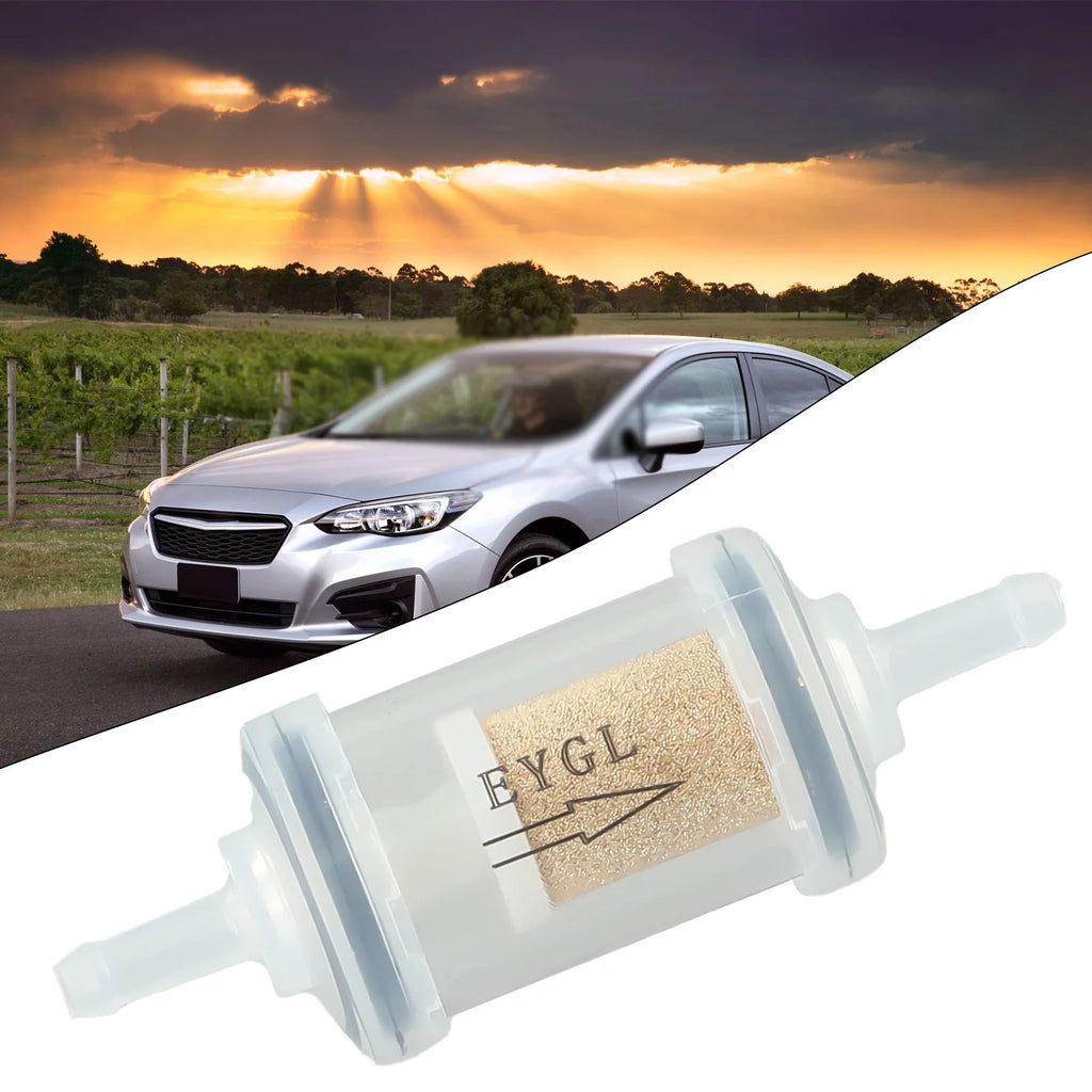 Petrol Inline Fuel Filter Removable And Washable Copper Filter Built-in Diesel Extra Large Fuel Filter For Motorcycles Cars ﻿