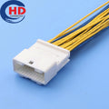 22 Pin Connector 0.7mm Series Male Connector Cable Plug Motorcycle Electrical Harnesses Wiring Harness 7282-4578