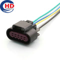 5 Pin Connector Series Waterproof Female Connector Cable Plug Motorcycle Electrical Harnesses Wiring Harness 13519051/15326822