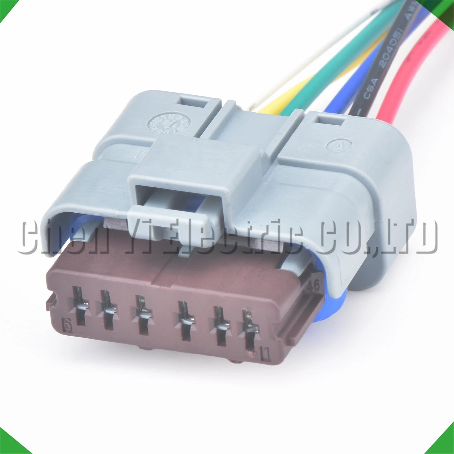 6-Pin Auto Connector Automotive Connectors Accelerator throttle pedal valve harness