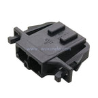 50 Sets 2 Pin 1J0972752 Wire Connector for Automotive Cooling Fan Blower Motor Wiring Plug