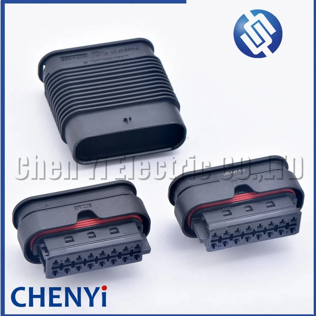 16 Pin Car Reversing Radar Camera Plug Car ACC Electric Socket A0001532222 805-587-541 805-588-571 807-445 805-587