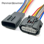1 Set 6 Pin Auto Accelerator Pedal MAF Reversing Radar Electrical Connectors Wire Harness Plug For Toyota Subaru Mazda 6189-7100
