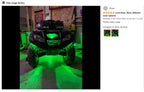 Rock Lights For Trucks 4/6/8/10 Pods RGB LED Rock Lights With APP/Remote Control Music Mode For Pickup Off Road RZR SUV ATV New