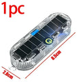Motorcycle Solar Flashing Warning Light Led Warning Safety Flashing Light Anti-rear Strobe Light For Electric Bicycle Amagi