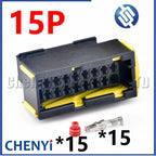 15 Pin 16P  Automobile connector Board Wire harness Plug 0001530022 964589-1 2-968814-2 968815-1 968814 29688142 For truck