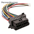 1 Set 16 Pin Car OBD Miniature timer HSG Electrical Cable Connectors Female Wire Harness Plug for 1418984-1