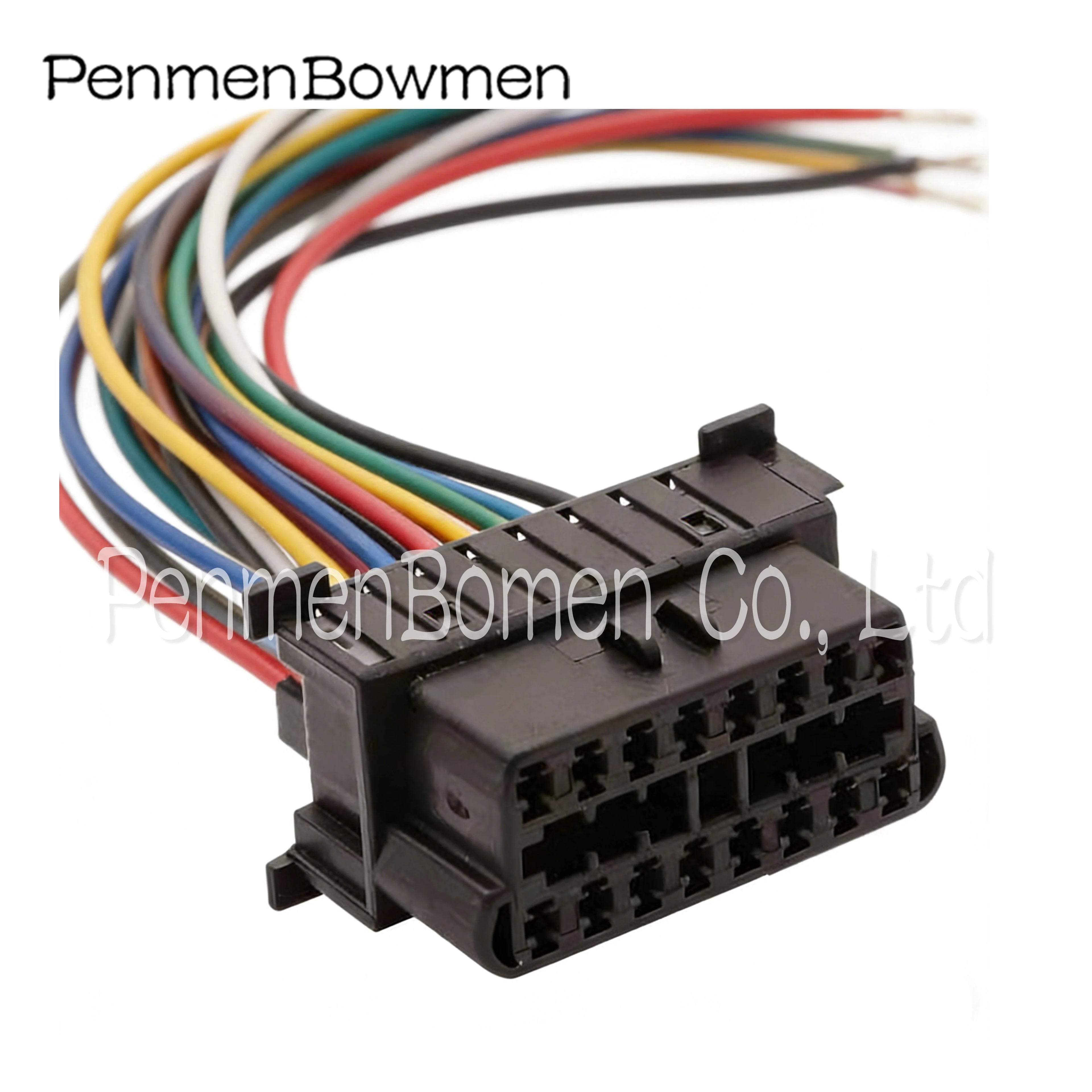 1 Set 16 Pin Car OBD Miniature timer HSG Electrical Cable Connectors Female Wire Harness Plug for 1418984-1