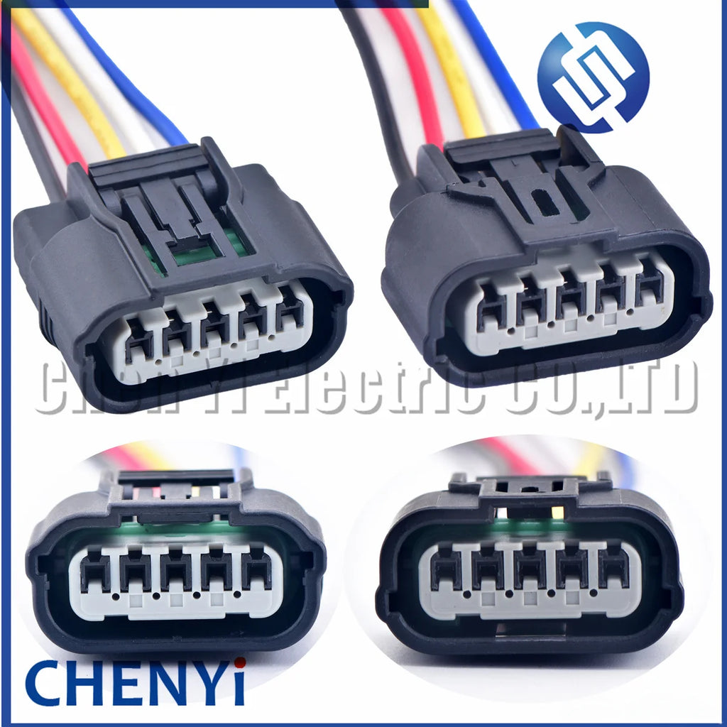 5 Pin Car connector Mass Air flow Sensor turbocharger motor solenoid valve actuator plug 6189-6909 6189-1081 For Honda Civic CRV