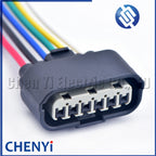 1 Pcs 6 Pin Automotive waterproof connector wire Harness plug 1.2 female LED driver headlight plug 6188-0658 6189-1012 For Honda