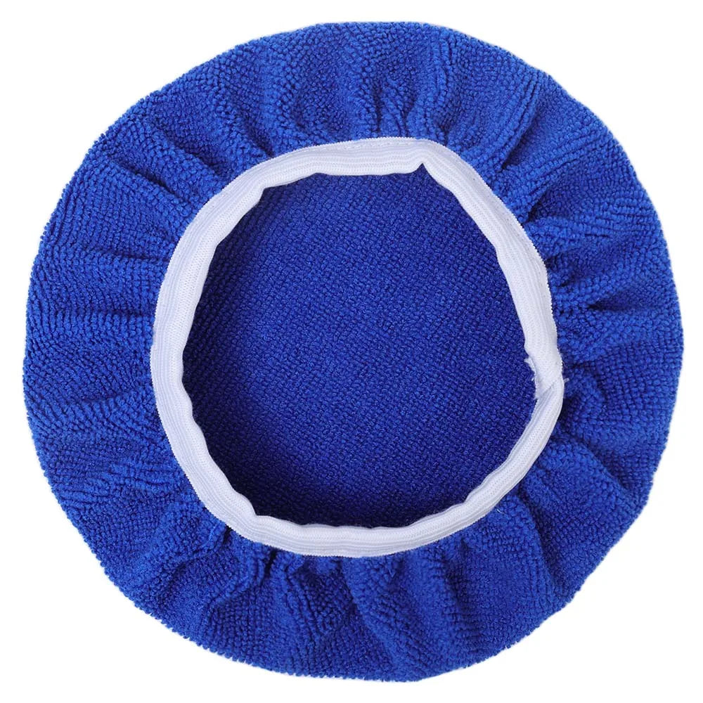 Microfiber Car Waxing Polishing Sleeve 5-10 Inches Polisher Pad Wash Buffer Waxing Sleeve Auto Body Care Cleaning Accessories