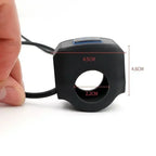 Motorcycle Modified Switch Waterproof Button with LED Light Headlight Horn Control ON OFF Buttton Handlebar Mount Accessories