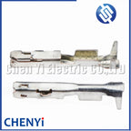 50 Pcs 0.64 mm series crimp female terminal Brass tin plating Pins For SAIT-A03T-M064 connector plug repalcement