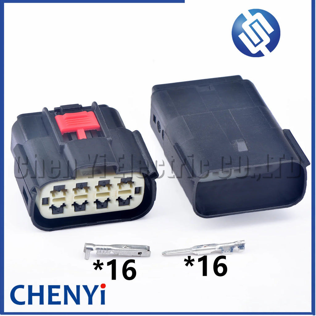 16 Pin Automotive waterproof connector Headlight Lamp Light plug Socket 54241630 For Chevrolet Cadillac Lincoln Dodge GMC