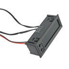 12V 3in1 Vehicle Car Kit Thermometer With Voltmeter With Clock LED Digital Display 3 In 1 Voltmeter Interior Parts