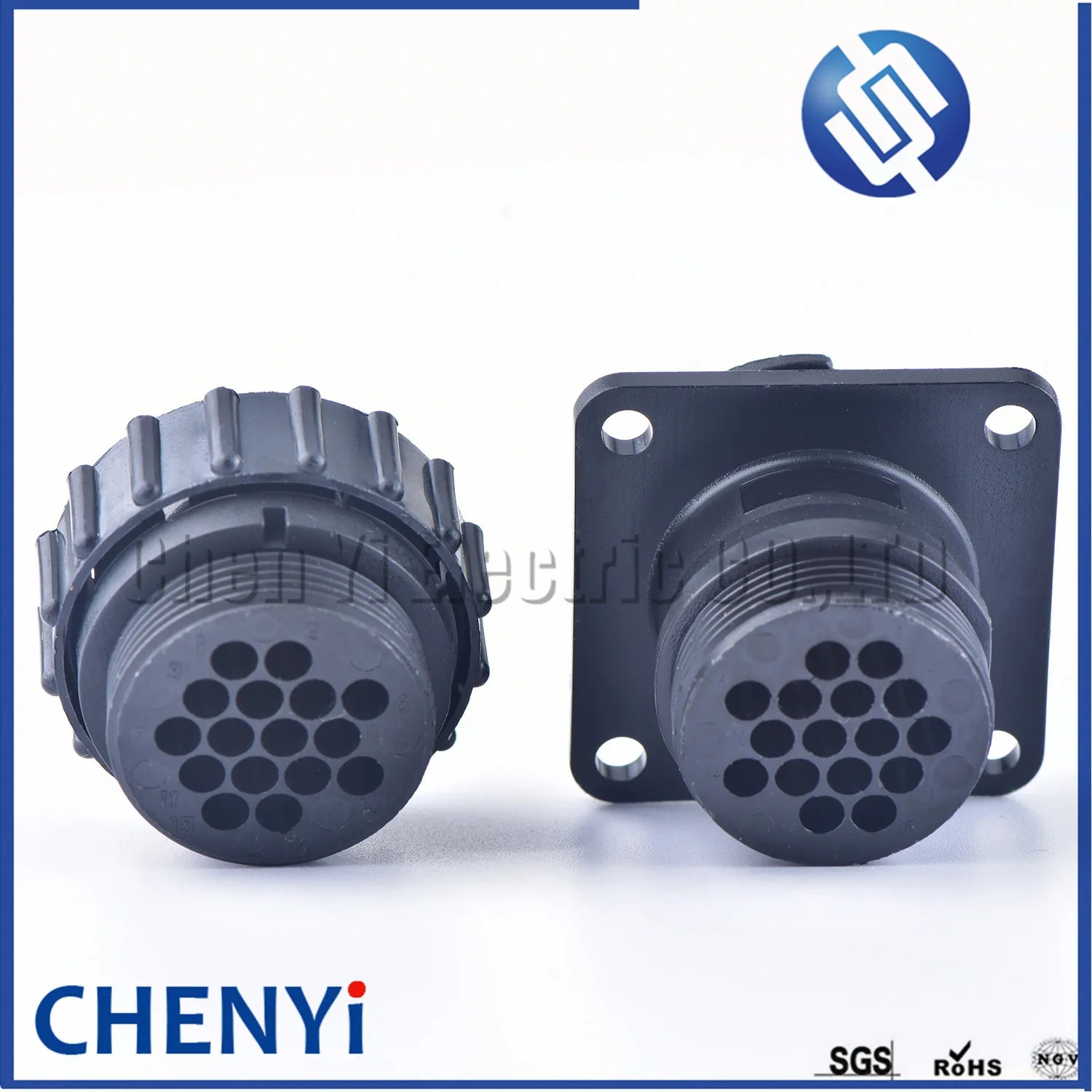 16 Pin diagnostic Connector Automobile Male Female History Password aviation Plug And Tail Clamp 206036-1 182916-1 206070-8