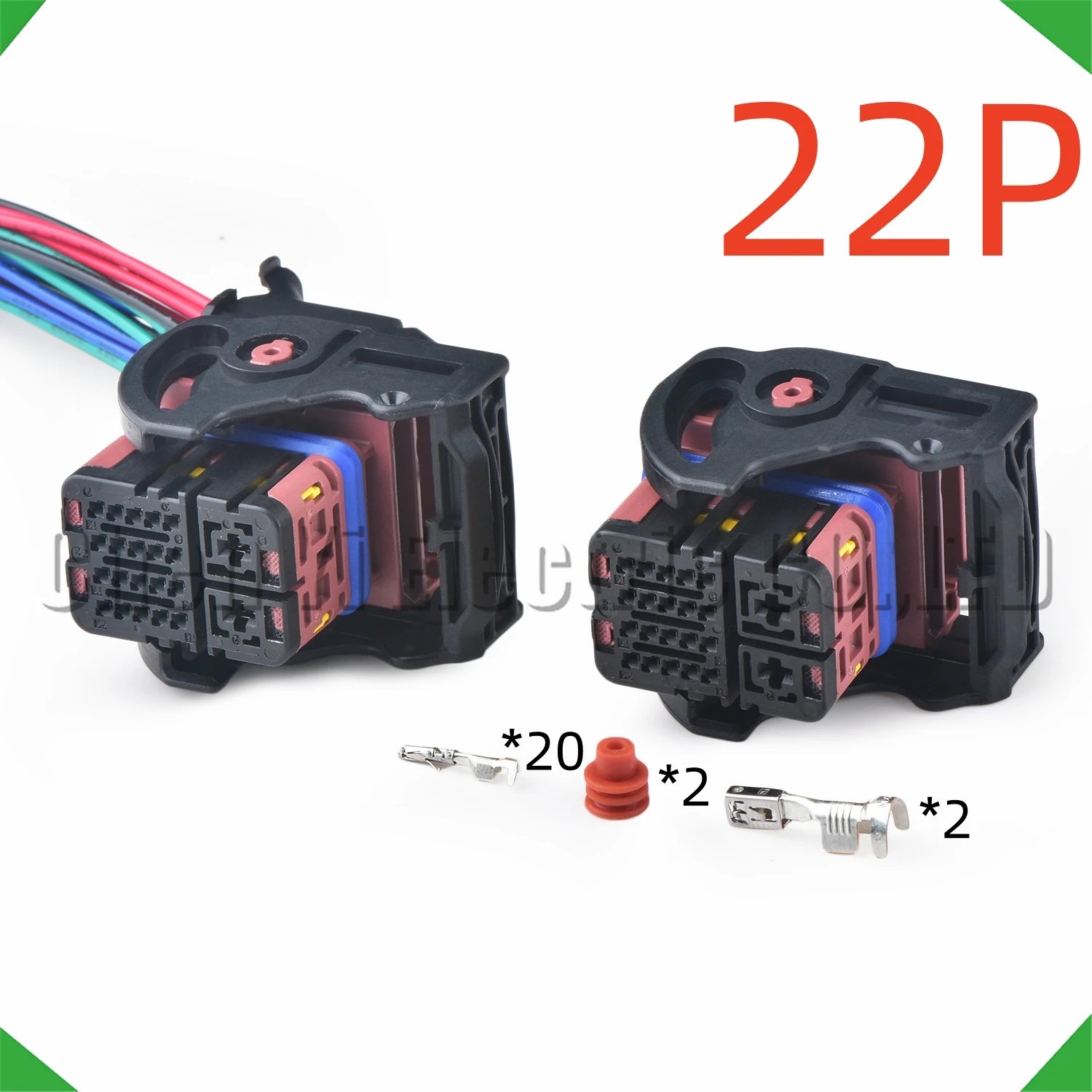 22-pin auto connector connector automotive connectors harness peugeot citroen renault