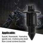 Car Motorcycle Plastic Rivets Fairing Fasteners Expansion Screw Buckle Motorcycle Shell Flow Cover Screws Motor Accessories Part