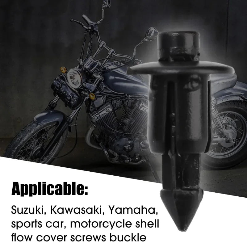 Car Motorcycle Plastic Rivets Fairing Fasteners Expansion Screw Buckle Motorcycle Shell Flow Cover Screws Motor Accessories Part