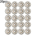 20Pcs Undertray Exhaust Heat Shield Metal Spring Washer Fixing Clip Nut Insulating METAL CLAMP Car Parts Ready Stock
