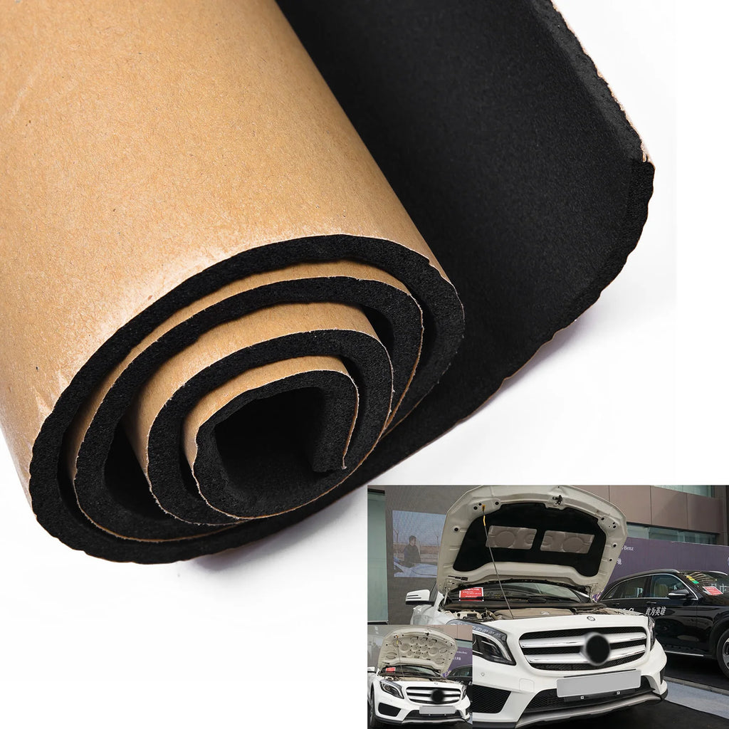30*50cm 5mm Car High-Density High-Quality Sound Proofing Deadener Self Adhesive Foam Insulator Cotton Foam