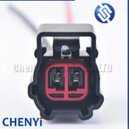 2 Pin Auto Waterproof Connector Air Temp Sensors Wiring Harness plug pigtail For 3U2Z-14S411-EKB E-4995