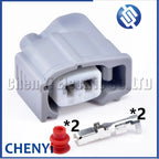 2 Pin Automotive waterproof connector Knock sensor fuel injector plug 6189-0611 90980-11875 For Toyota Camry Prado Corolla Mazda