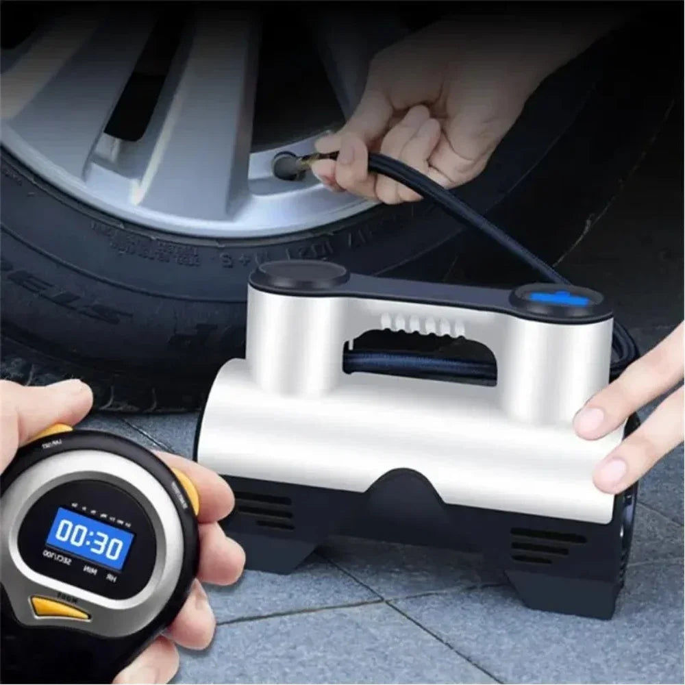 Car Mounted Inflator Pump Cigarette Lighter Charging Wireless Inflator Pump Tire Inflator Pump Inflator Portable Inflator amagi