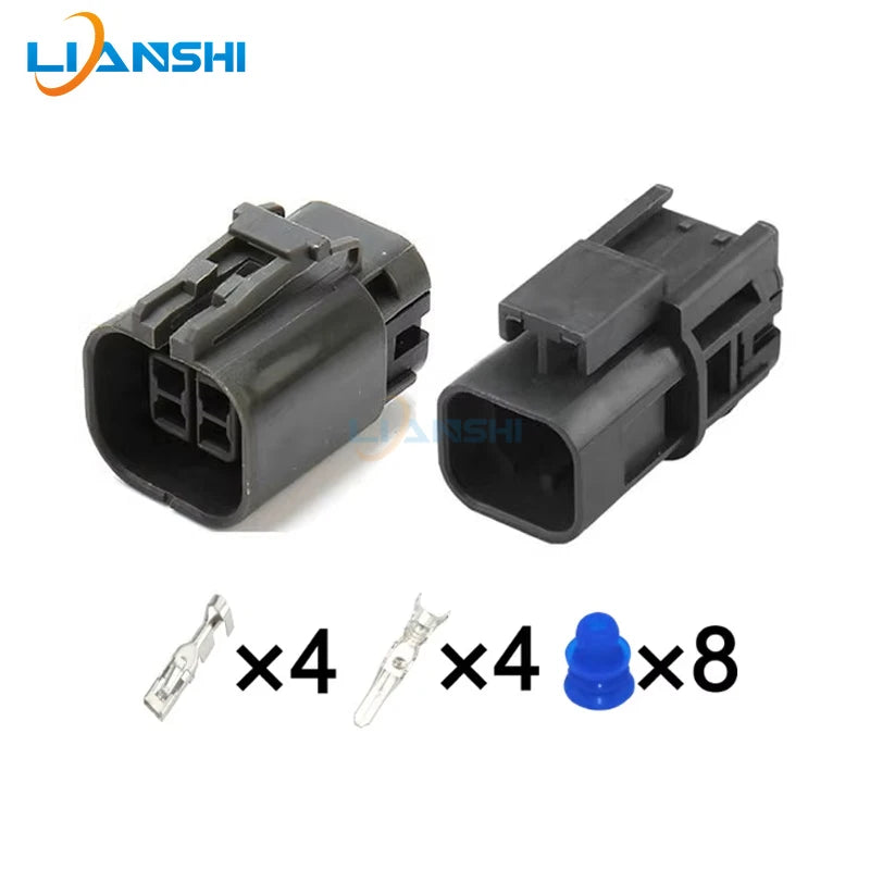 Suitable for excavator waterproof wiring harness plug 4p connector 7223-1844-40 male and female 7122-1844-40