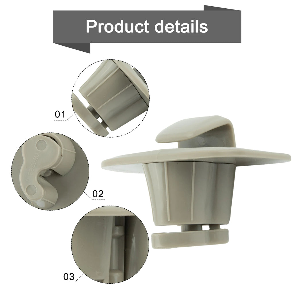 2Pcs Car Hanger Hooks Rear Row For Volvo 2018-2020 Model XC40 XC60 XC90 2016-2020 Car Interior Hanger Hook Clip Bracket