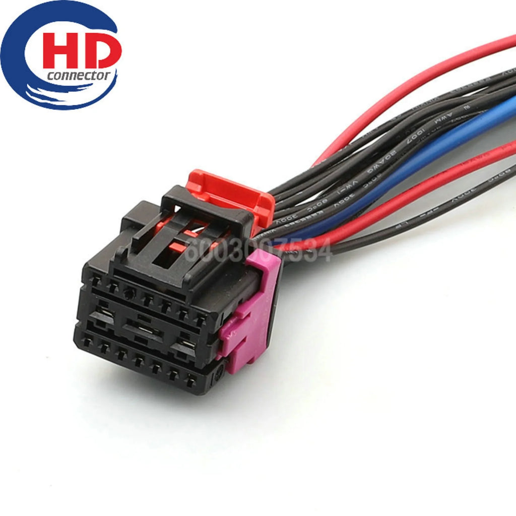 17 Pins 4F0972575 4F0972483 Car Seat Wire Cable Plastic Housing Socket Auto Starter Composite Connector For VW Audi