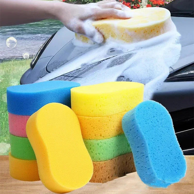 Car Wash Sponge Honeycomb Large Sponges High-density Car Washing Sponge Block Auto Detailing Foam Cleaning Tools Car Amagi