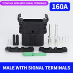 1/5/20 Sets REMA Type Connector 80A 160A 320A Electric Forklift Power High Current Battery Charger Male And Female Plugs Sockets