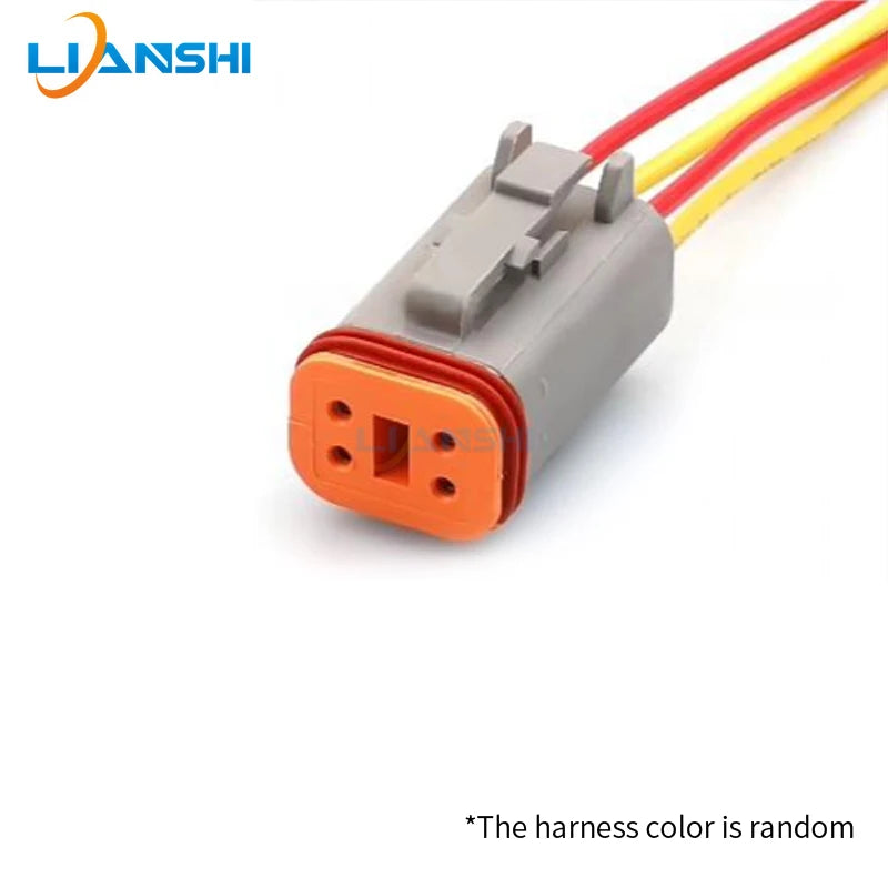 Wiring harness plug connectors suitable for the solenoid valve pressure sensors of Sany Excavator SY135 205 215 305