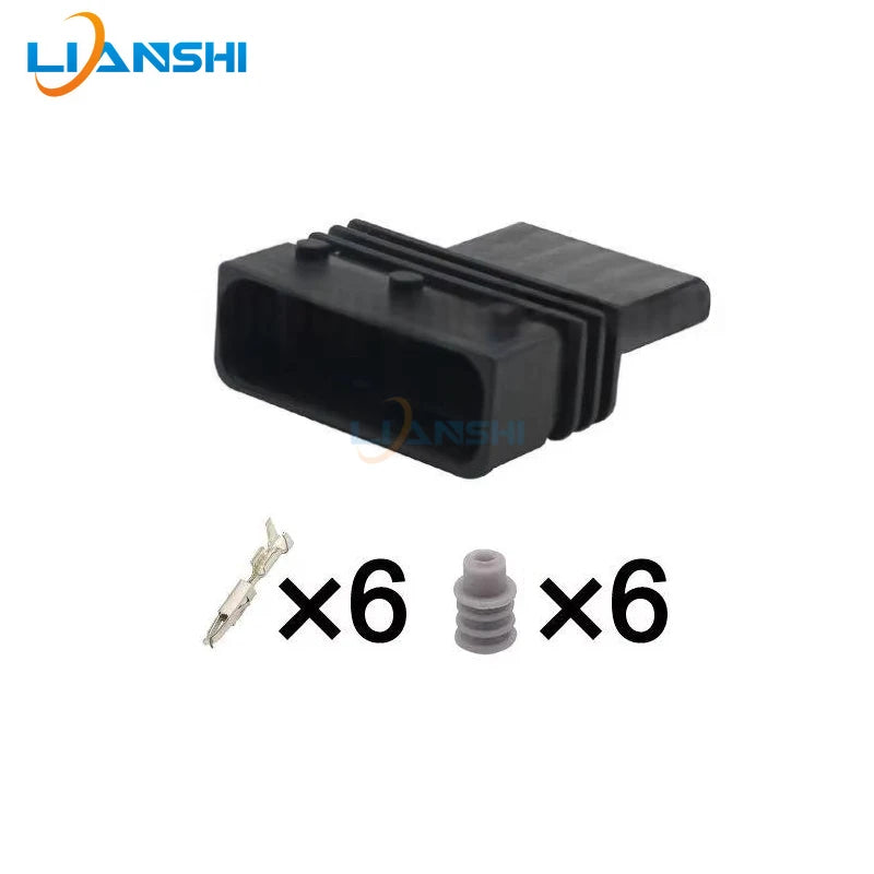 6-929264-2/6-929265-2 is suitable for throttle sensor wiring harness plugs of Volkswagen, Audi, Hyundai, Kia and Buick vehicles