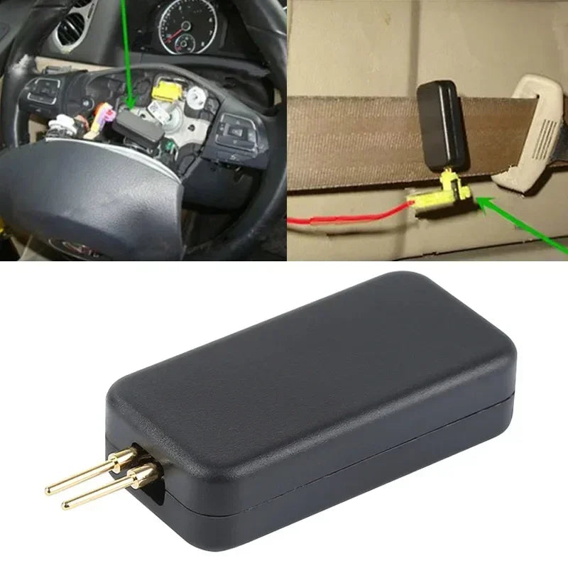 5/100PCs Universal Car SRS Airbag Simulator Fault Codes Diagnostic Tools Air Bag Scan Resistance Tools Airbag Diagnostic Amagi