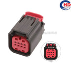 8pin auto waterproof electric plastic wire harness connector Reversing radar module plug 1-1411001-0