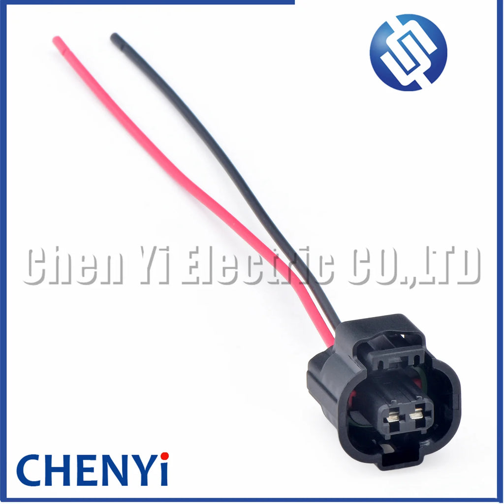 2 Pin Automotive waterproof connector Fuel injector harness plug 13669863 13106045 For Peugeot Citroen Renault