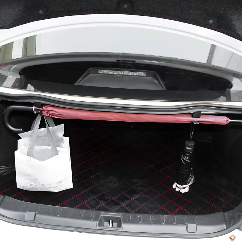 Car Umbrella Holder Universal Car Trunk Umbrella Mount Towel Hanger Hooks Auto Car Accessories Internal Storage Organizer Holder