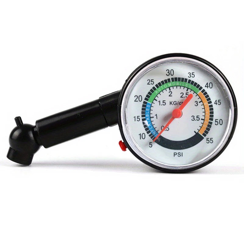 Car Tire Pressure Gauge Auto Tire Inflation Pressure Gauge High Precision Meter Detector Portable Mini Air Pressure Gauge