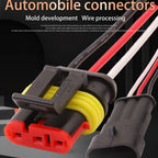 3-PIN Connector Waterproof 1.8mm Series Male Female Connectors Wiring Harness 282105-1 282087-1