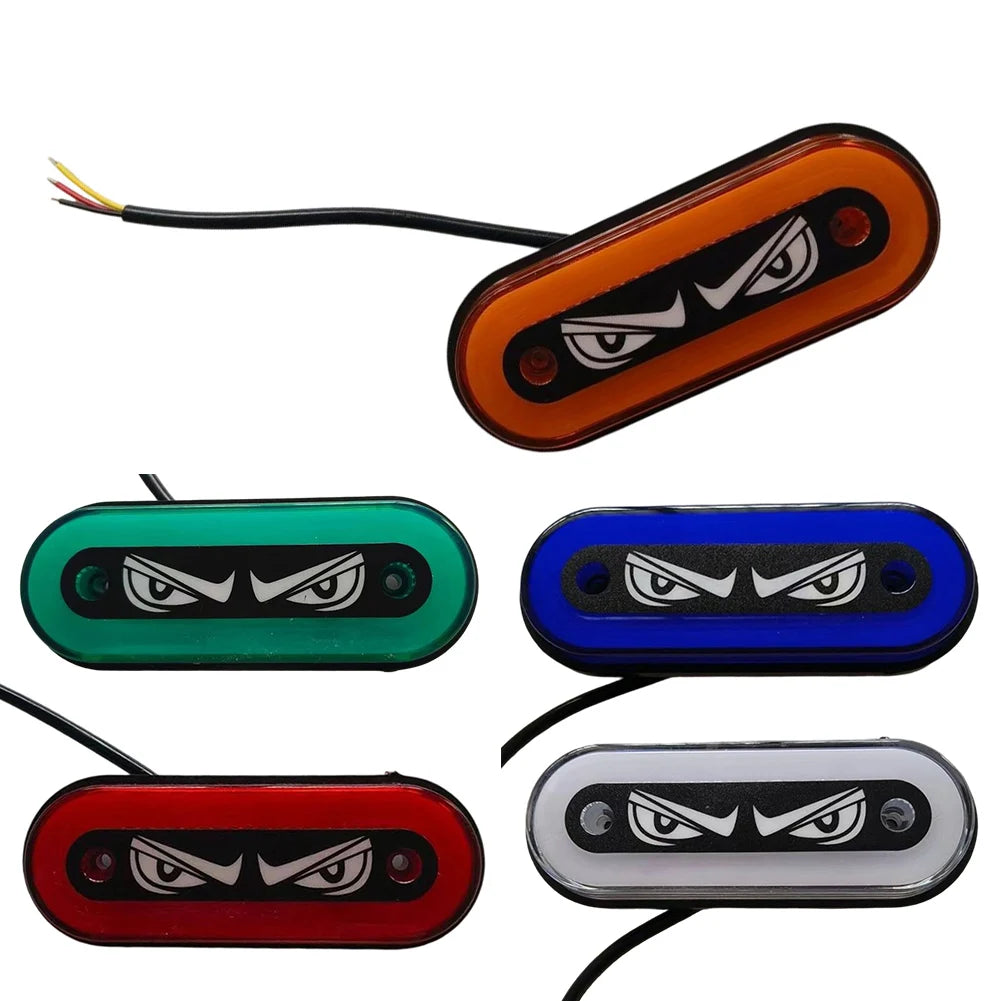 12V/24V Led Side Marker Light Truck Motorcycle Eyes Tail Light LED Flashing Signal Lamp For Car Truck Accessories