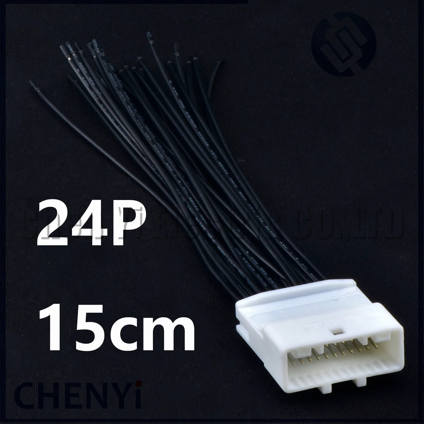 24 Pin Automotive Audio Navigation host Connector Socket Wire harness Plug 1473413-1 1376103-1 1318917-1 For Toyota Nissan Buick