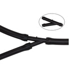 18/90PCS Windscreen Washer Joiner Pipe Connector T Piece Straight 3 Way Y Piece Air Fuel Water Petrol Wiper Washer Nozzle Hose
