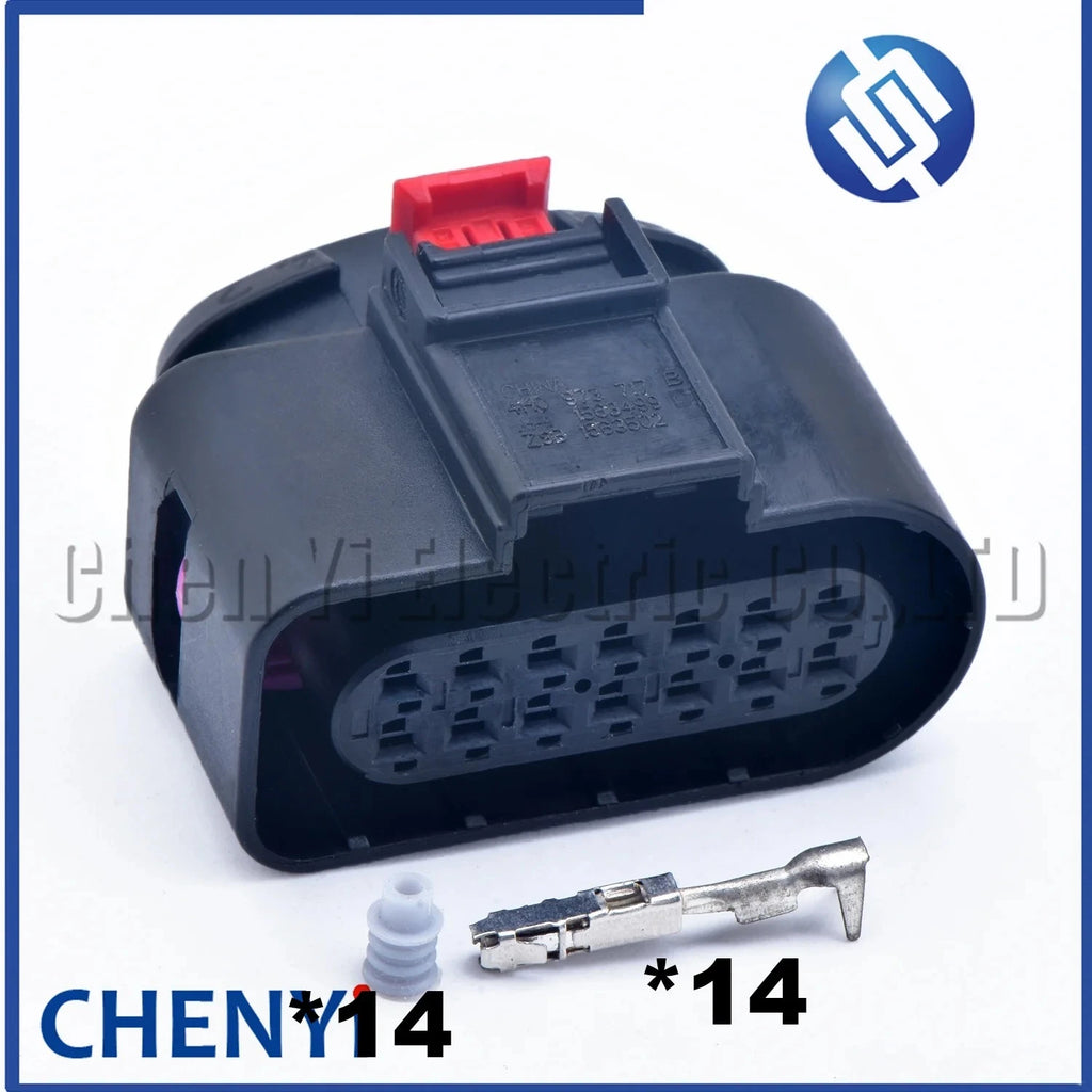 14 Pin Automobile waterproof connector Gearbox Plug 4H0973717 4H0 973 717 4H0973717B 4H0 973 717 B 1563499 1563502