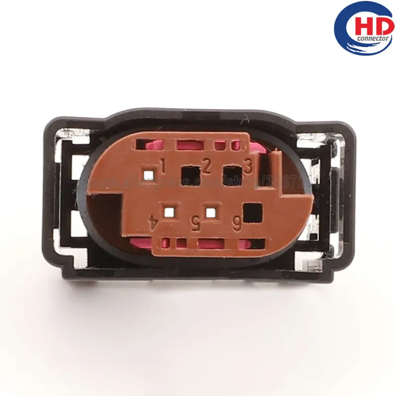 6pin male electric housing plug auto wiring cable connector  1-967360-2